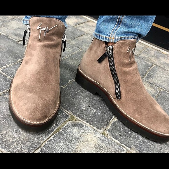 giuseppe zanotti • NEW • mens designer suede boots main image 11